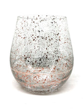 Load image into Gallery viewer, Pink Glitter Jumbo Candle Vessel

