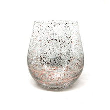 Load image into Gallery viewer, Pink Glitter Jumbo Candle Vessel
