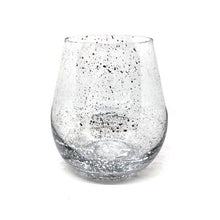 Load image into Gallery viewer, Silver Glitter Jumbo Candle Vessel
