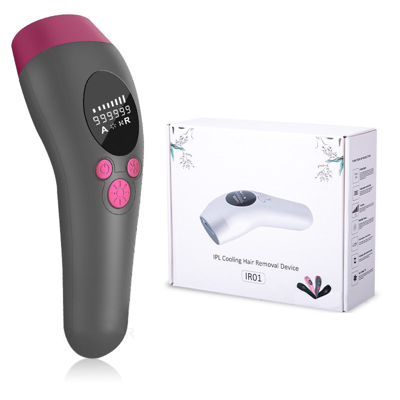 IPL Cooling Hair Removal Device - Grey