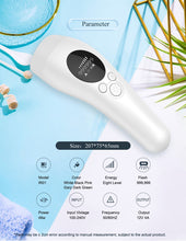 Load image into Gallery viewer, IPL Cooling Hair Removal Device - White
