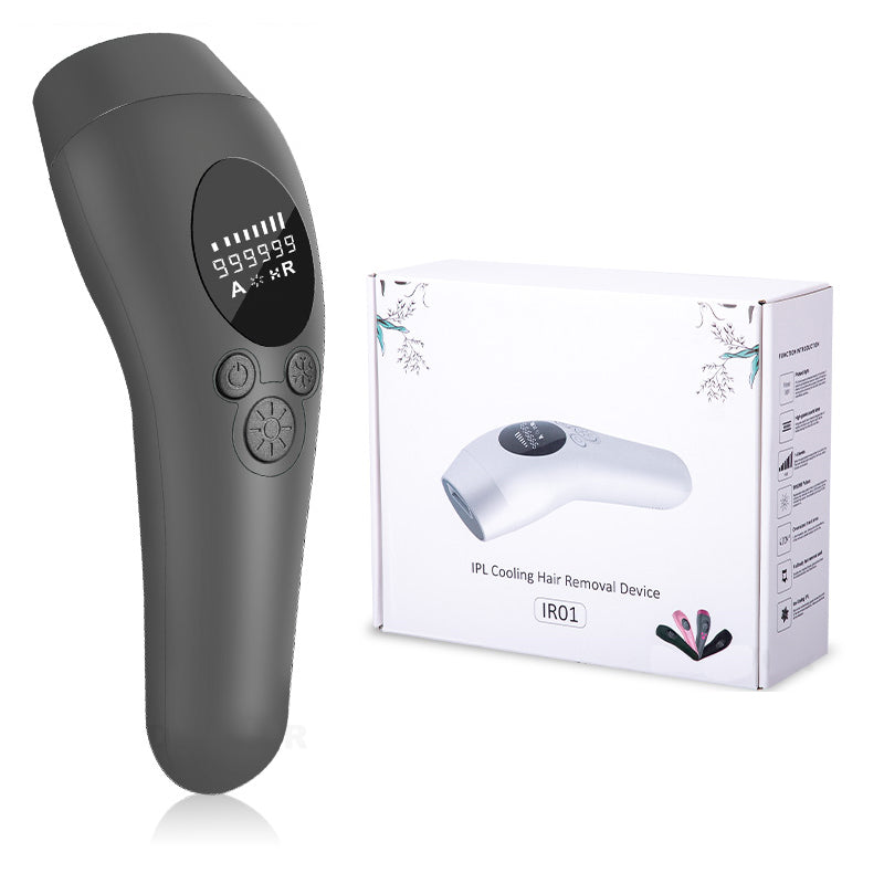 IPL Cooling Hair Removal Device - Black